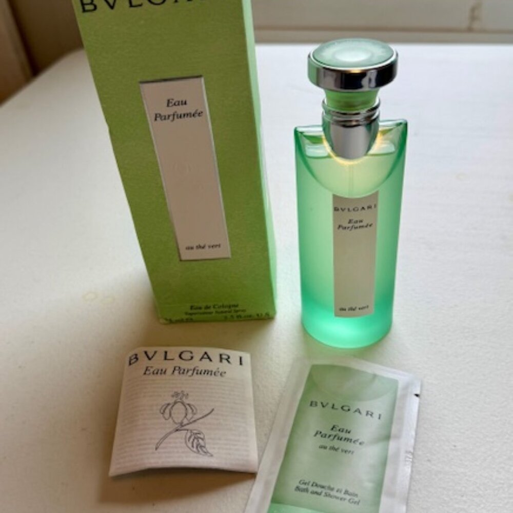 Bvlgari Eau Parfumee Au The Vert Eau de Cologne, Unisex Fragrance, 2.5 Oz